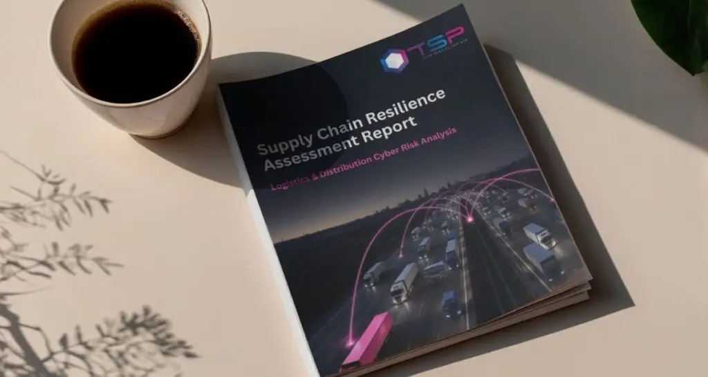 Image of a logistics business cyber security resilience report
